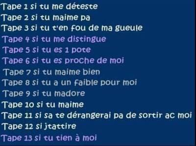 alors  pour toi jui koi